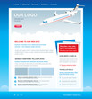 Editable web site template