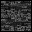 SEO. Illustration with different association terms. SEO. Illustration with different association terms.