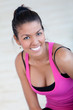 beautiful athletic woman