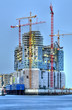 elbphilharmonie im bau am abend 2 elbphilharmonie im bau am abend 2
