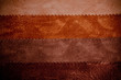 ฺฺBrown tone color frabic texture background.