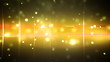 Particles and optical flares gold loop Particles and optical flares gold loop