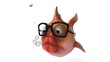 Poisson et lunettes
