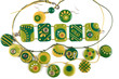 Ornaments from polymer clay Ornaments from polymer clay