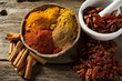 variety of spices - varieta di spezie variety of spices - varieta di spezie