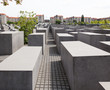 The jewish memorial in central berlin
