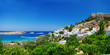 Pictorial Greek island - Rhodes (Lindos)