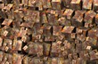 Abstract 3d cubes design