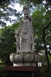 a statue of Buddhist saint a statue of Buddhist saint