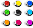 Round 3d buttons.