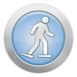Light Colored Icon "Snowshoeing"