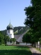 Kirche und Adlerschanze in Hinterzarten