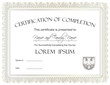 Certificate of Completion Template Certificate of Completion Template