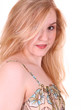 Blonde Frau Portrait