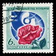 Postage stamp.