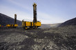 Open-cast mine, extraction of iron ore
