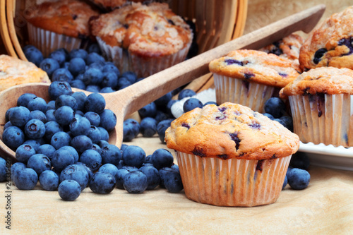 Photo: Blueberry Muffins Blueberry Muffins