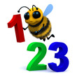 3d Counting bee