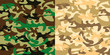 Military camouflage cloth