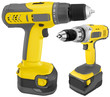 Battery Drill on the white background with Clipping Path. Battery Drill on the white background with Clipping Path.