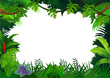 Forest frame background Forest frame background