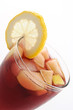 Sangria nel bicchiere