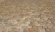 Pavés sur une chaussée Pavés sur une chaussée