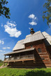 old wooden russian church