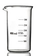 Beaker Isolated on White Beaker Isolated on White