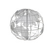 Europe and Africa on the Globe