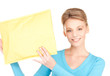 businesswoman with parcel