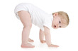 Toddler  on four