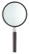 magnifying glass on a white background