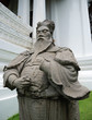 Chinese soldier guard sculpture