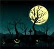 Spooky halloween background