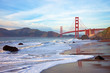 Golden Gate Bridge at Sunset Golden Gate Bridge at Sunset