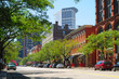 Warehouse District in Cleveland, Ohio