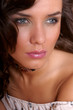 Portrait an attractive young lady