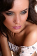 Portrait an attractive young lady
