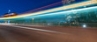 Traffic through the city