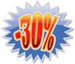 30% discount label