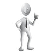 bonhomme 3d