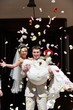 Newly wed couple