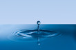 blue water