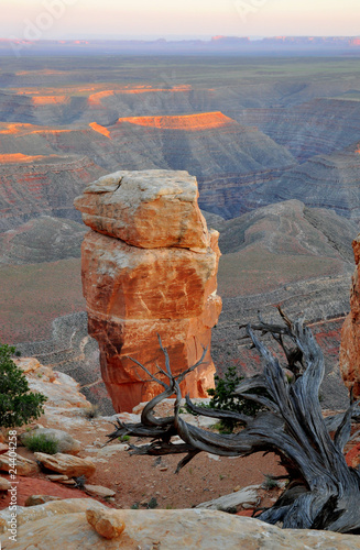 Photo: Rock Pedestal near Monument Valley Rock Pedestal near Monument Valley