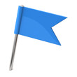 Flag pin
