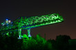Landschaftspark Duisburg bei Nacht