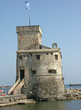 château médiéval de Rapallo, Italie château médiéval de Rapallo, Italie