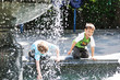 playful children