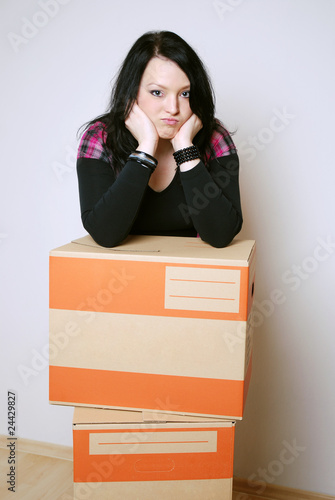 Photo: Umzugsstress Umzugsstress
